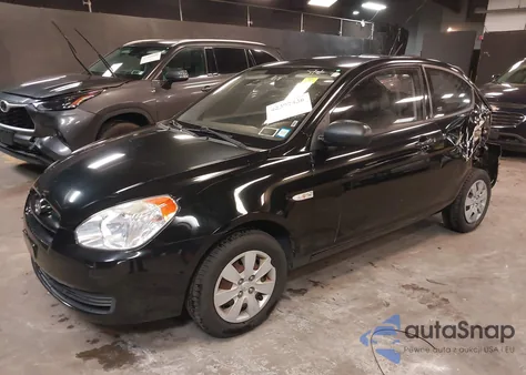 2010 Hyundai Accent Gs from USA, damaged, VIN KMHCM3AC6AU182658